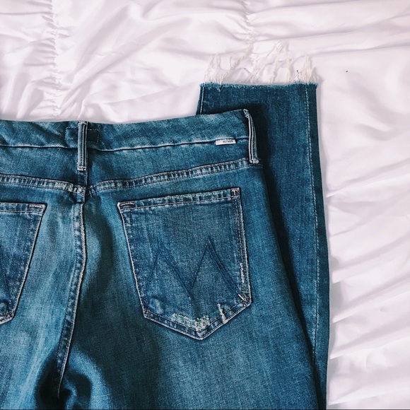 MOTHER the looker ankle fray jeans in gutterpunk - Picture 13 of 13